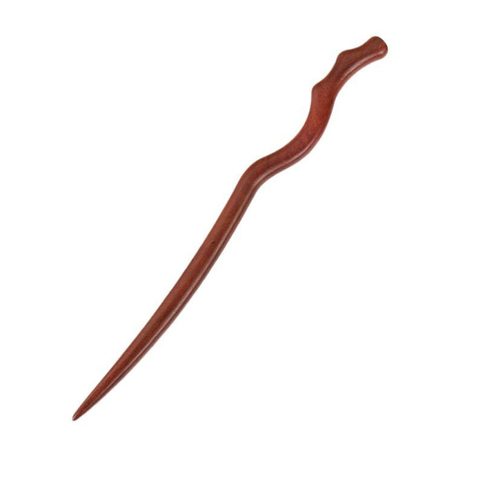 PF107 - 18cm African Padauk Hair Sticks - Wholesale