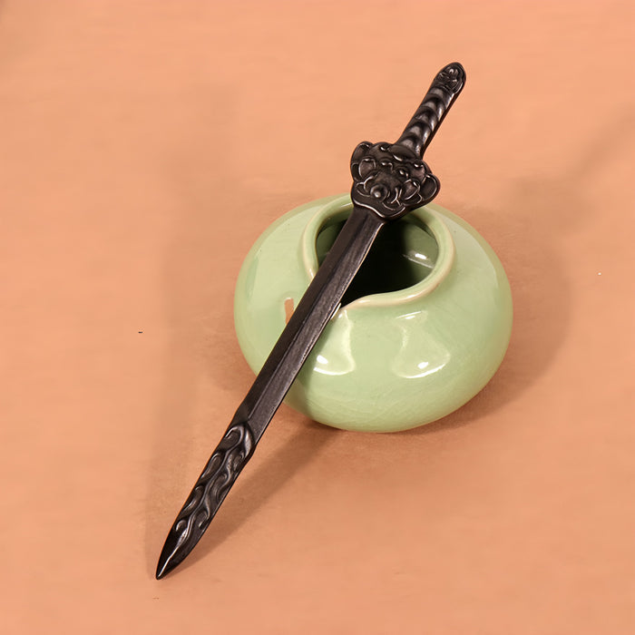 PF111 - Ebony Sword Hair Sticks - Wholesale