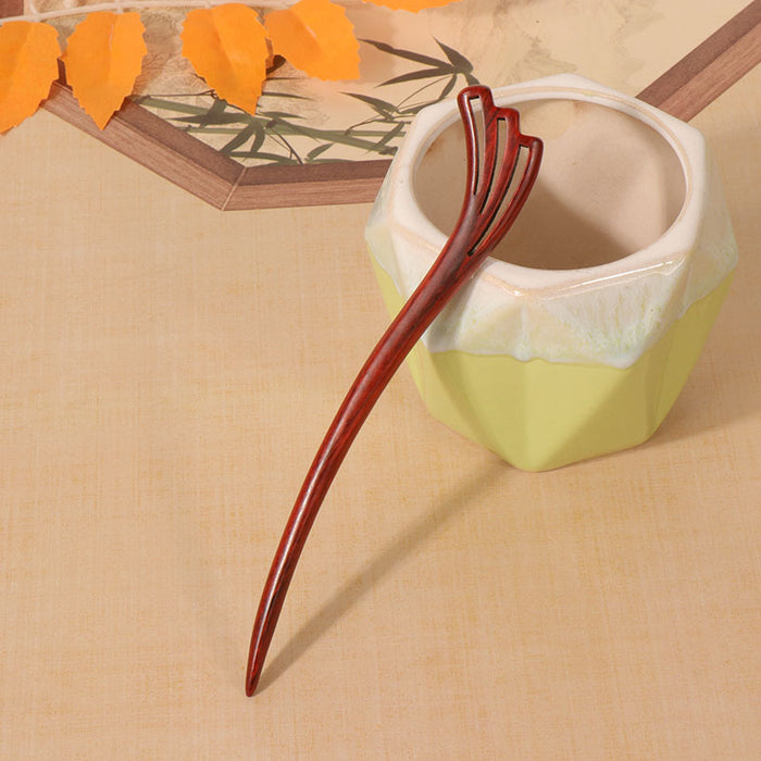 PF115 - 18cm Rosewood Hair Sticks - Wholesale