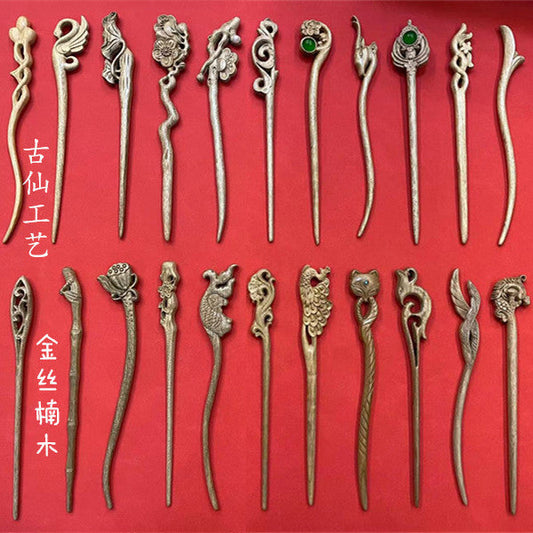 PF149 - Golden Phoebe Hair Sticks - Wholesale