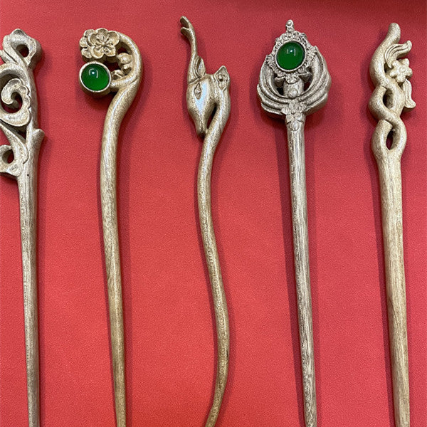 PF149 - Golden Phoebe Hair Sticks - Wholesale