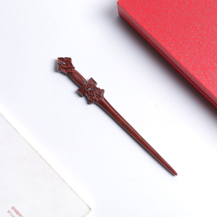 PF152 - 20cm Rosewood Sword Hair Sticks - Wholesale