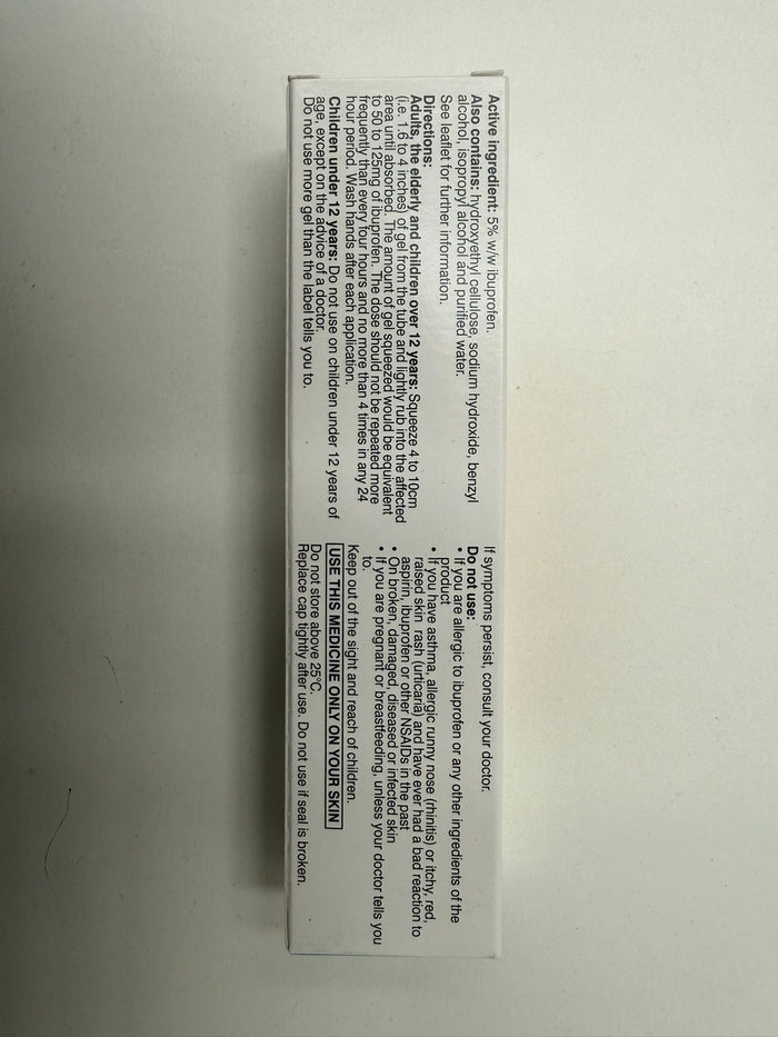 Phorpain Ibuprofen 5% Gel 30g