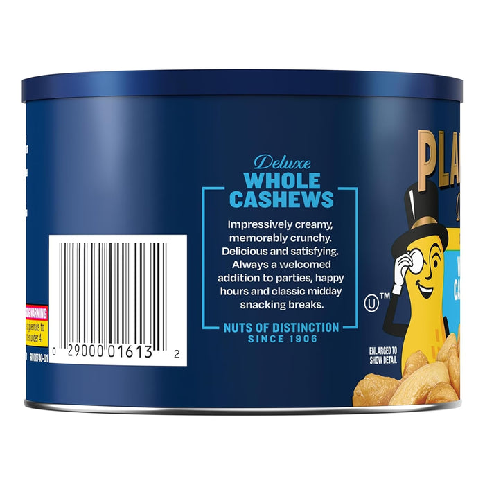 Planters Deluxe Cashews 8.5 oz - 12 Pack