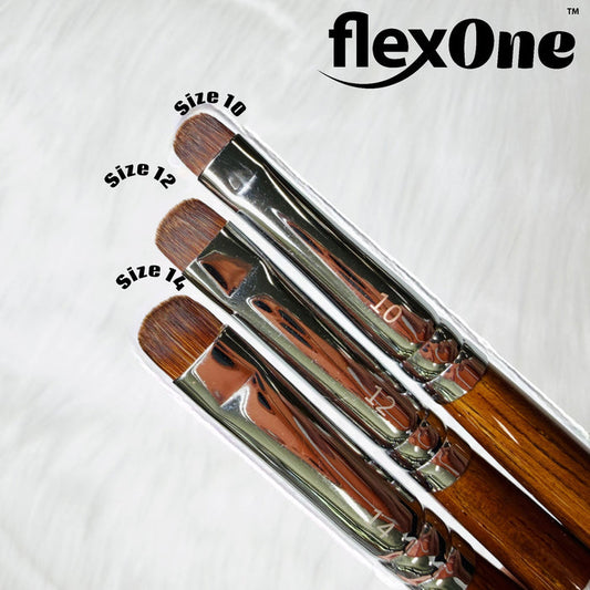 Premium Flexone French Brush - Kolinsky French brush - 1pcs