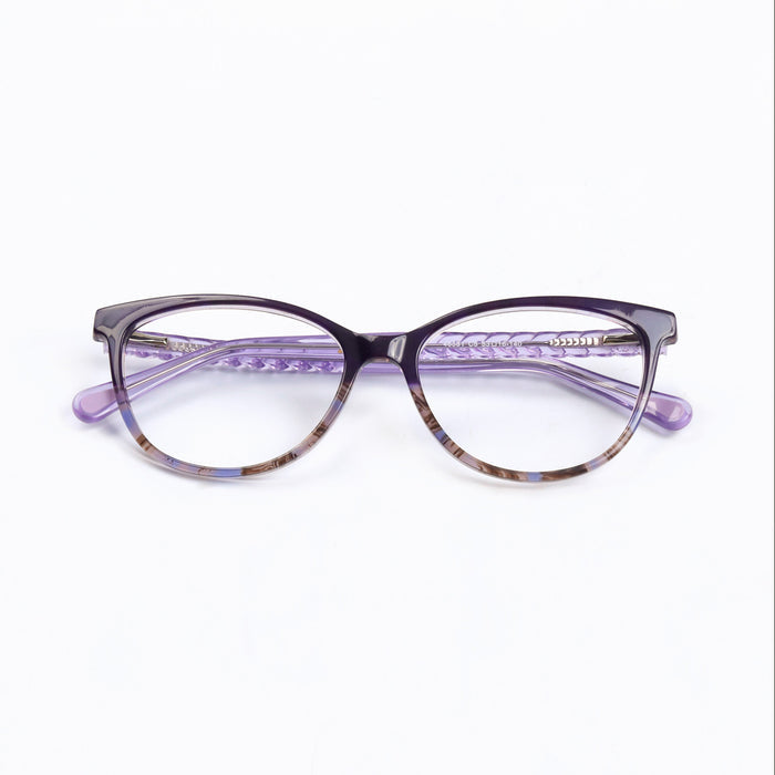 Purple & Blue Cat Eye Full Rim