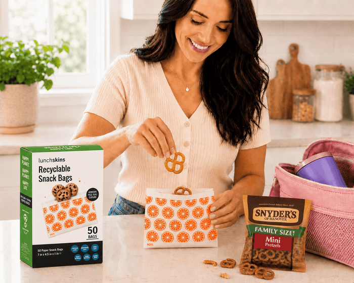 Lunchskins Recyclable Paper Snack Bags