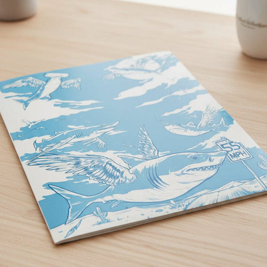Decomposition Recycled Paper 2-Pocket Folder