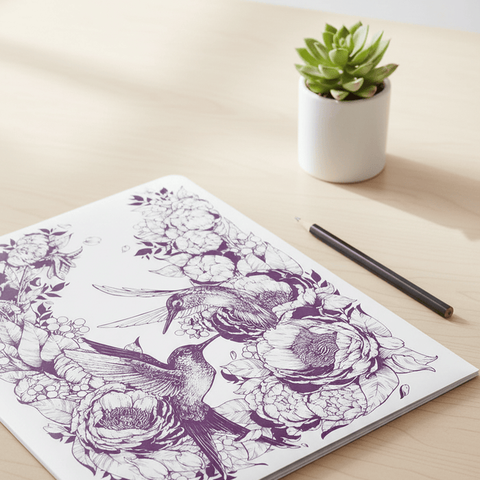 Decomposition Recycled Paper 2-Pocket Folder