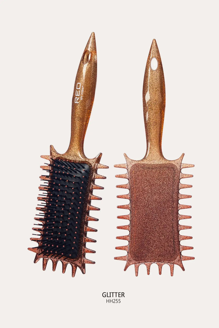 RED BY KISS CURL DEFINING BRUSH BALL TIP RED BEAUTY