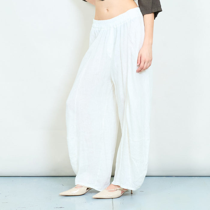 Relaxed wide leg flowy trousers wholesale