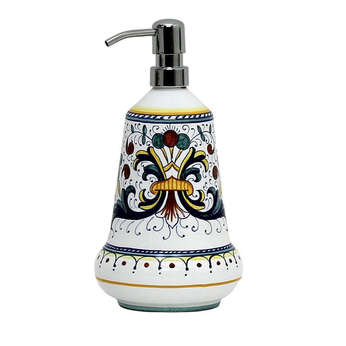 RICCO DERUTA CLASSICO: Liquid Soap/Lotion Dispenser with Chrome Pump (Large 26 OZ)