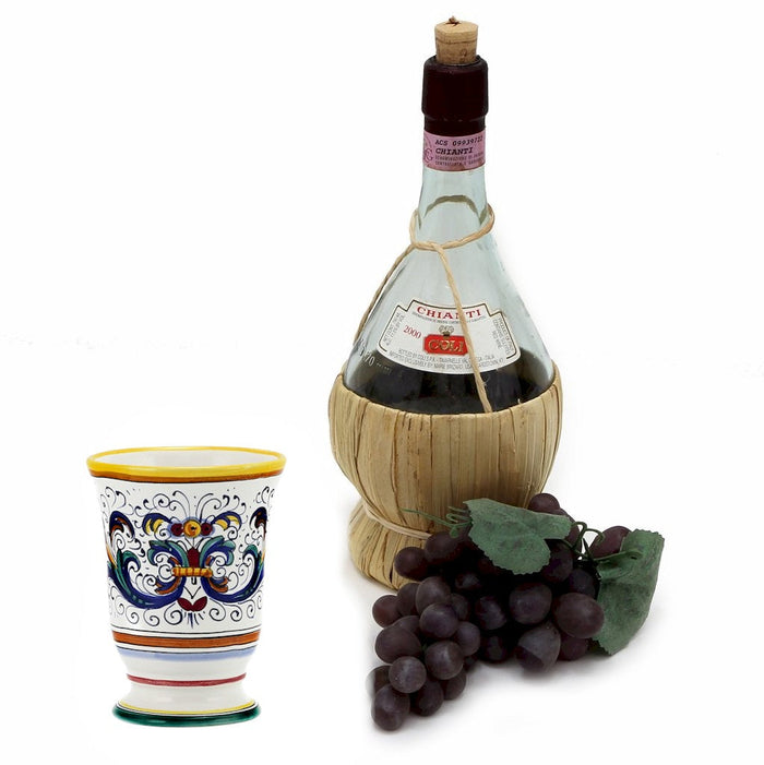 RICCO DERUTA DELUXE: Bell Cup Wine Goblet - Multi Use (12 Oz.)