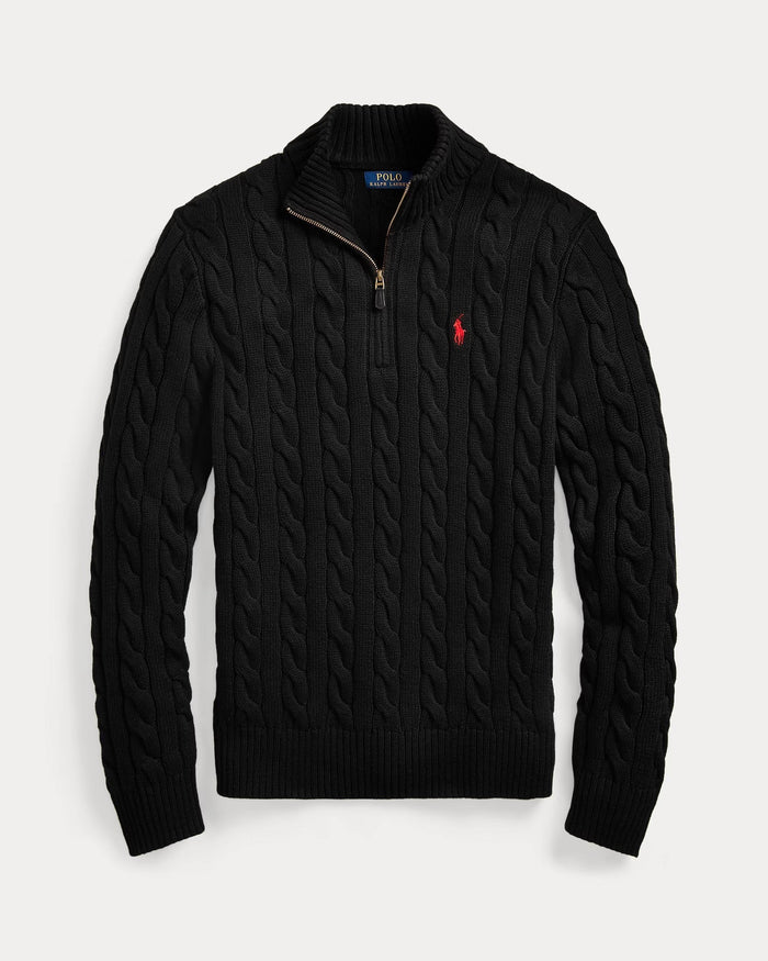 "RL" Knit Halfzip