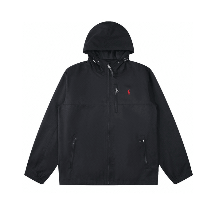 "RL" Windbreaker Black