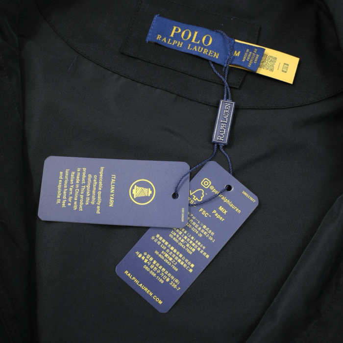 "RL" Windbreaker Black