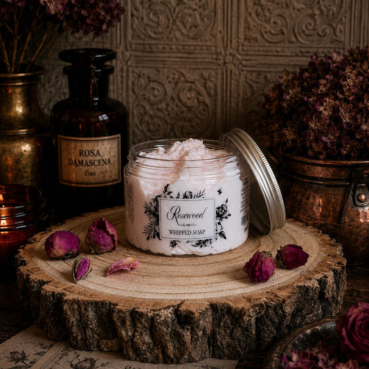 Rosewood Whipped Soap