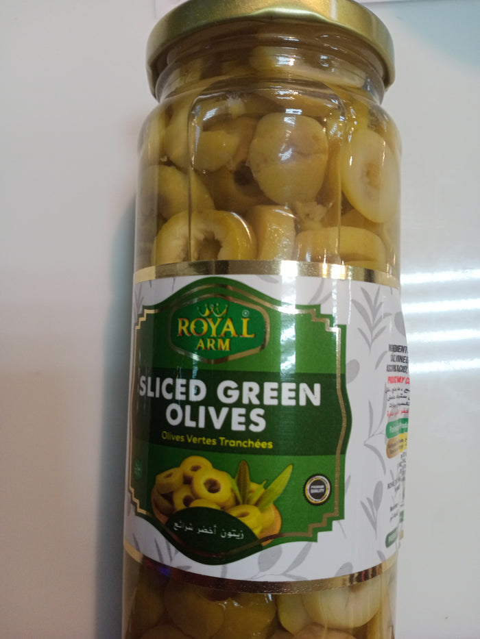 Royal Green Olive Sliced 340g