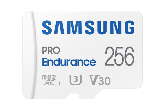 Samsung Pro Endurance 256GB + Adapter Micro-SD Geheugenkaart