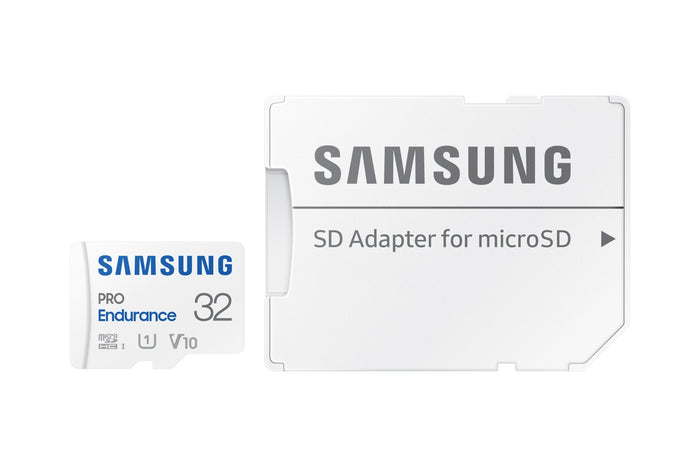 Samsung Pro Endurance 32GB + Adapter Micro-SD Geheugenkaart