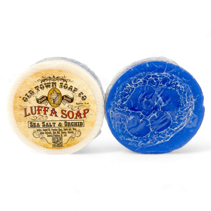 Sea Salt & Orchid -Luffa Soap - Old Town Soap Co.