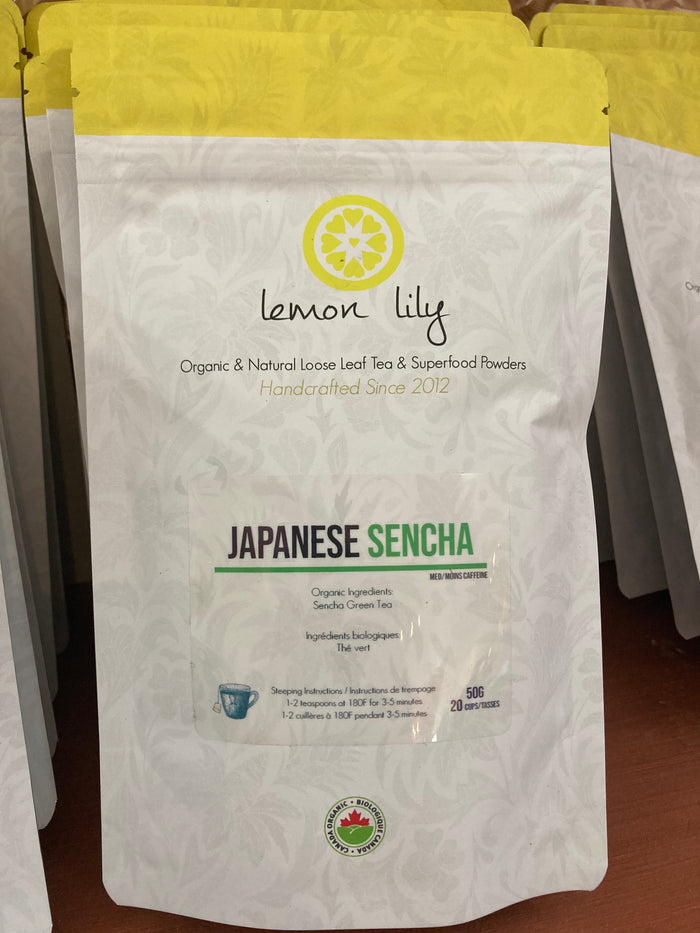 Sencha Green Tea - Lemon Lily Tea