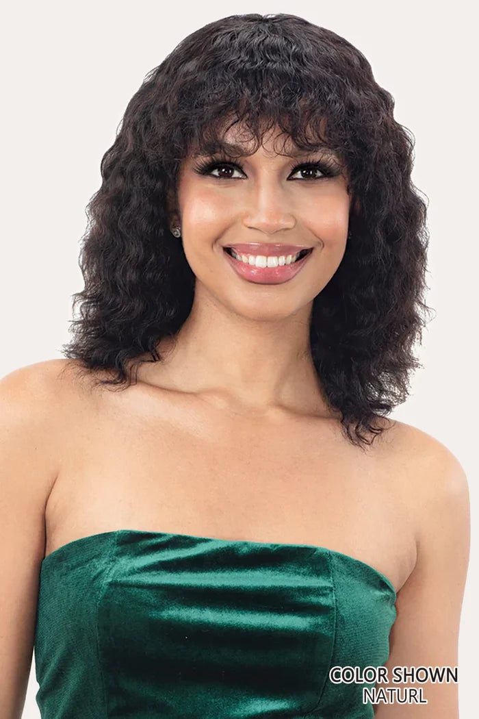 SHAKE N GO NAKED 100% HUMAN HAIR WET&WAVY WIG - BALTIC WAVE SHAKE N GO