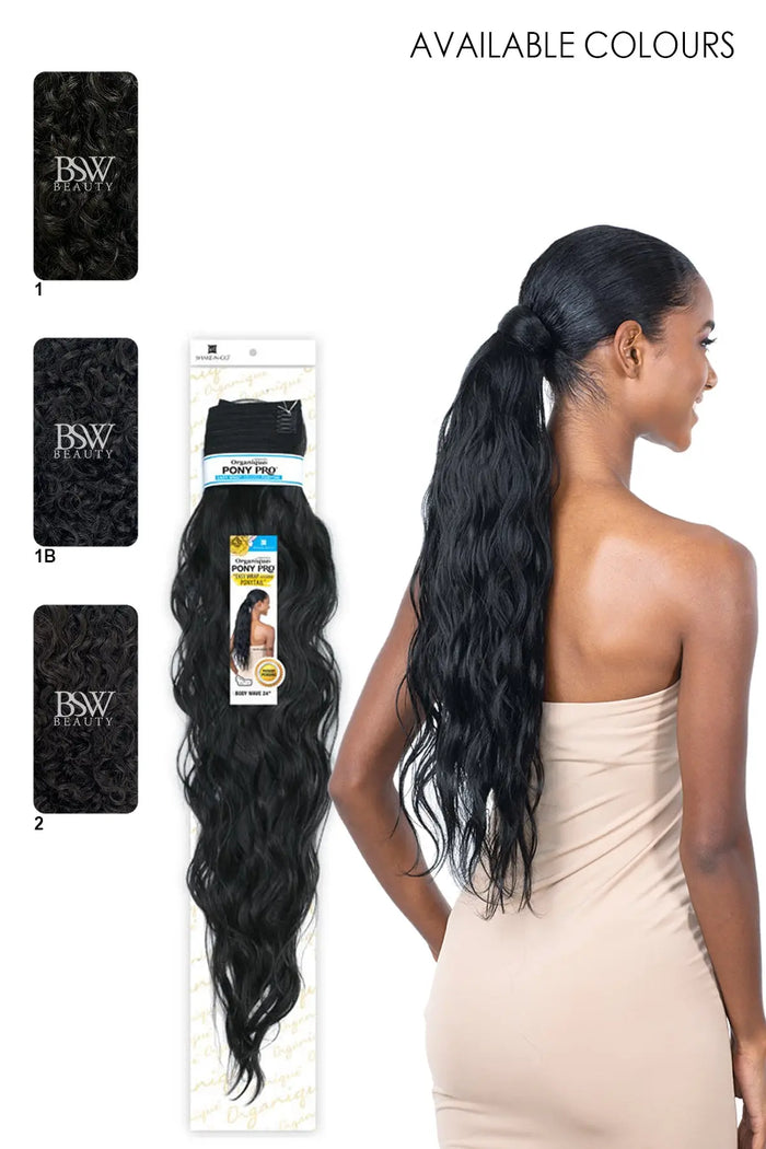 SHAKE N GO ORGANIQUE PONY PRO BODY WAVE 24" - BSW BEAUTY CANADA