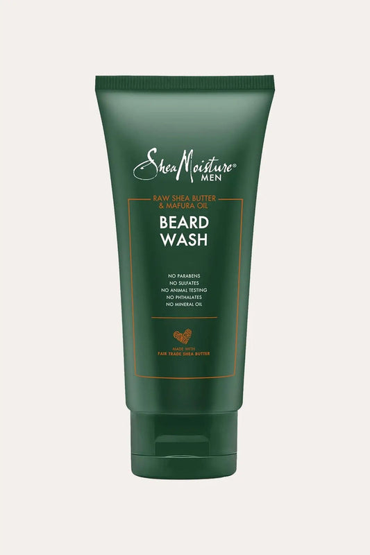 SHEA MOISTURE RAW SHEA BUTTER & MARACUJA OIL BEARD WASH 6oz SHEA MOISTURE