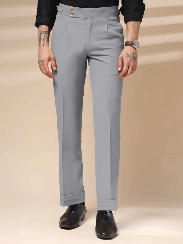 Signature Buttoned Gurkha Pants by ITALIAN VEGA®