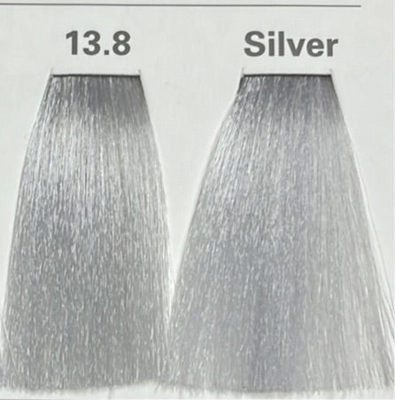 SILVER (COLD SUPER-LIGHTENERS)  NATURE COLOR PLEX 4.06 Fl. Oz./120ml.