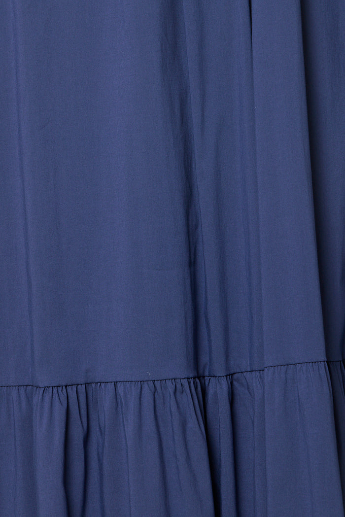 Sleeveless collared midi dress wholesale