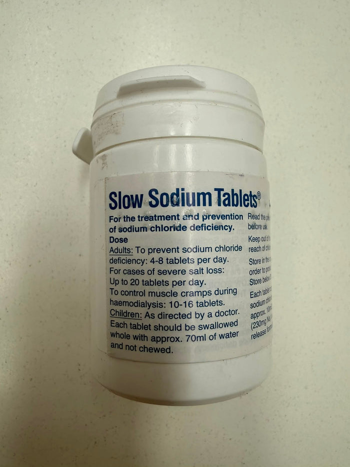Slow Sodium Tablets 100