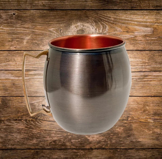 Smooth Copper Barrel Moscow Mule Mug