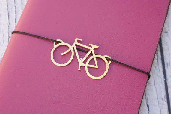 Solid Brass Charm for Traveler's Notebook Cover
