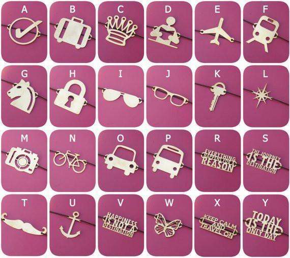 Solid Brass Charm for Traveler's Notebook Cover