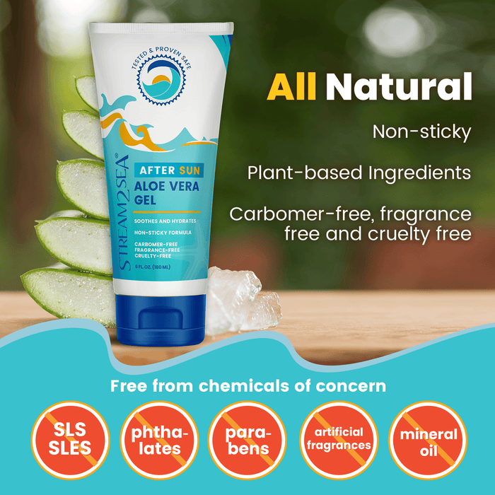 Stream2Sea Soothing Aloe Vera Gel