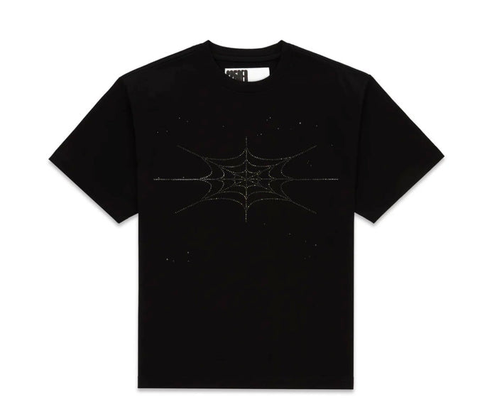 SP5DER RHINESTONE SILK TEE (BRAND NEW)