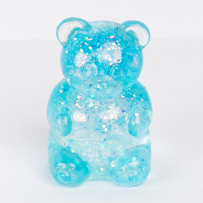 SQ22 - Glitter Gummy Bears Squishy Fidget Variety Box