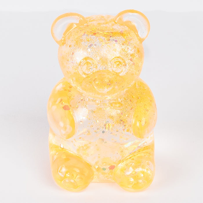 SQ22 - Glitter Gummy Bears Squishy Fidget Variety Box