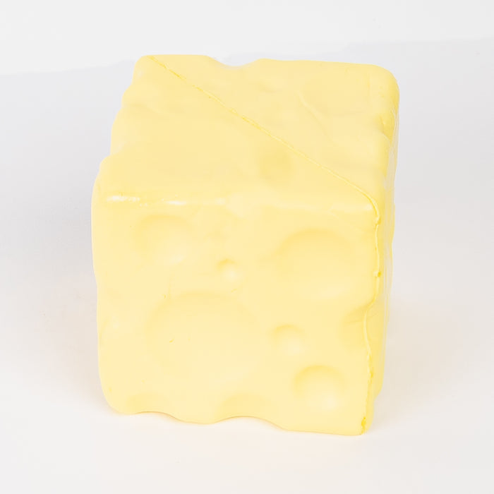 SQ24 - Large Cheese Cube Foam Squishy Fidget Box