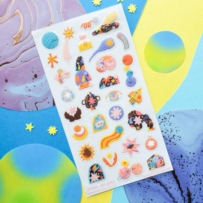 Sticker Sheet Cosmic Vibrance