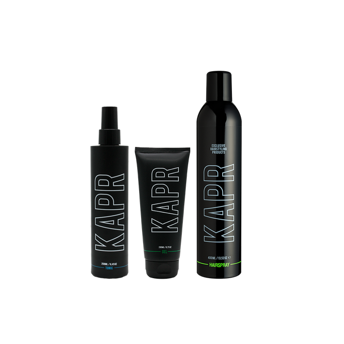 Styling Routine Strong Hold – GEL