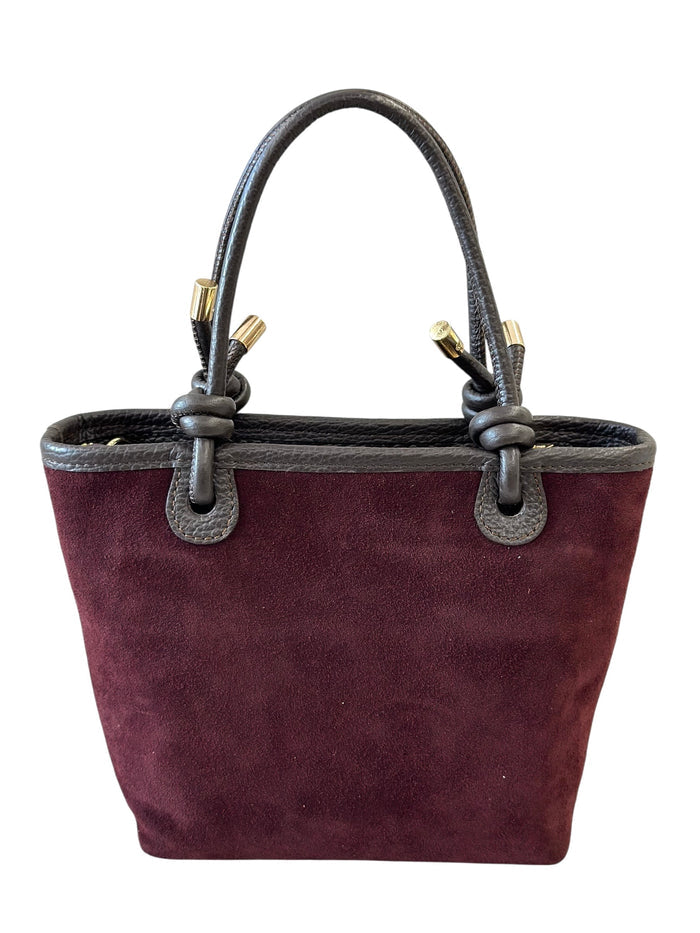 Burgundy / Dark Brown