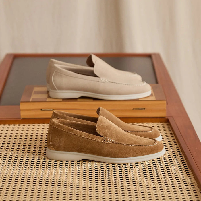 Summer Suede Calfskin Loafers BRABION