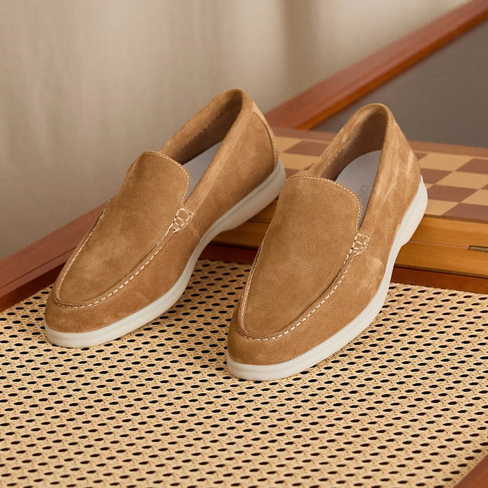 Summer Suede Calfskin Loafers BRABION