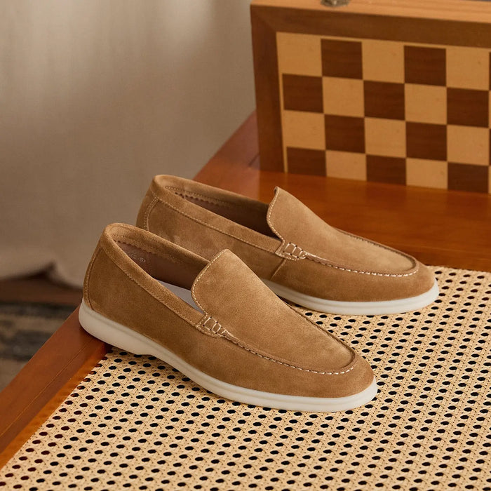 Summer Suede Calfskin Loafers BRABION