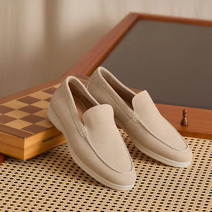 Summer Suede Calfskin Loafers BRABION