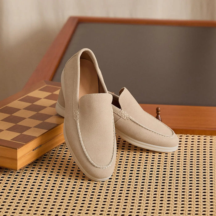 Summer Suede Calfskin Loafers BRABION