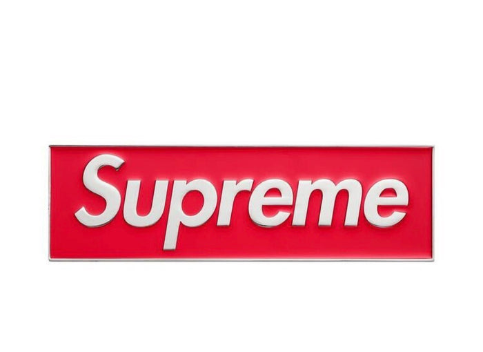 SUPREME CAR EMBLEM BOX LOGO (BRAND NEW)